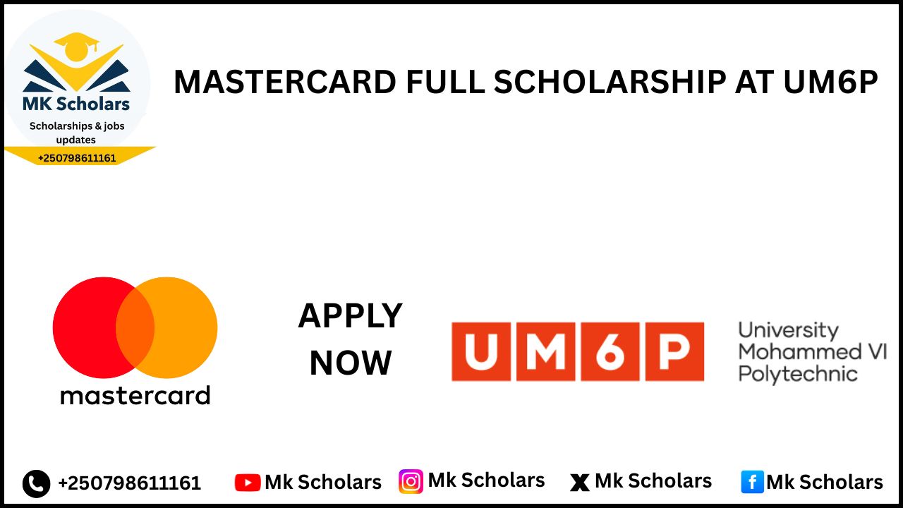 MASTERCARD FULL SCHOLARSHIP AT UM6P